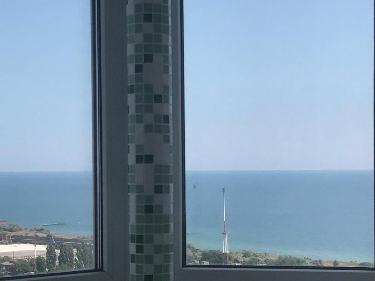 Flat with the sea view Apartment Chornomorsk Exterior photo